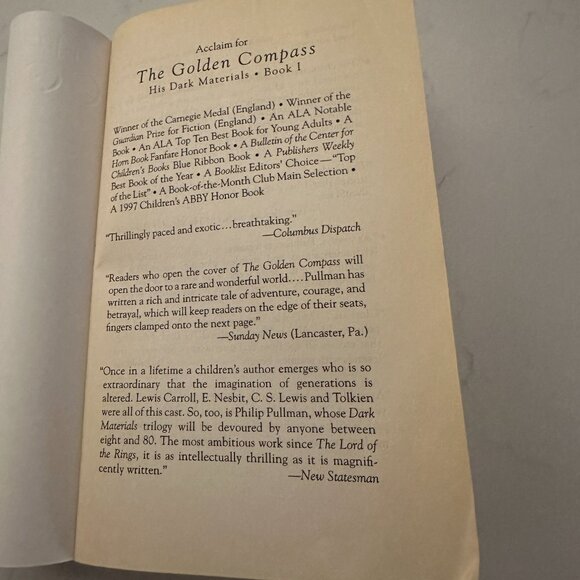 Bundle Item Only!! "The Golden Compass:His Dark Materials" by Philip Pullman - Picture 5 of 9